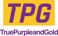 True Purple and Gold